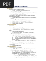 Guillain Barre Syndrome