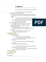 Pulmonary Edema