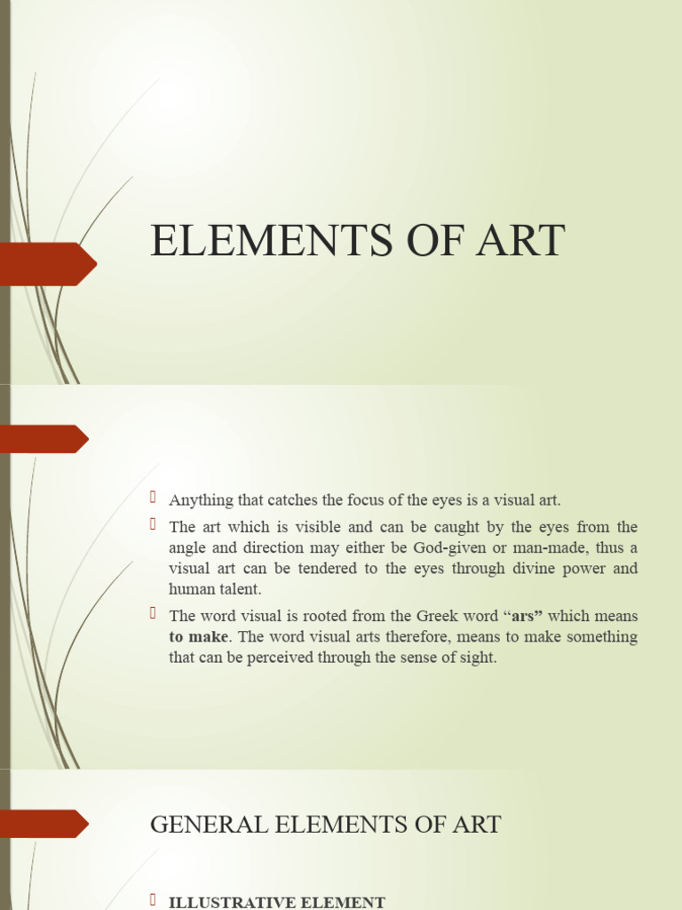 Understanding the 7 Elements of Art | PDF | Color | Image Processing
