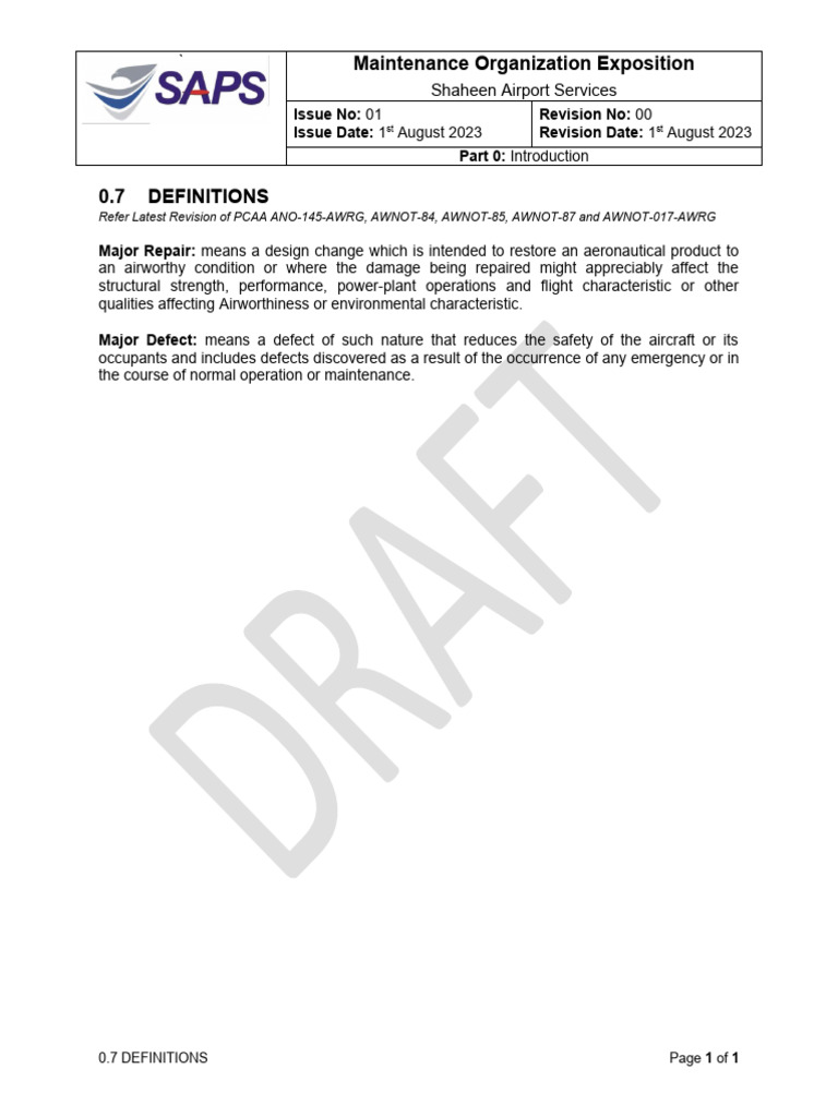 Part - 0, Sec 0.7, Definition | PDF