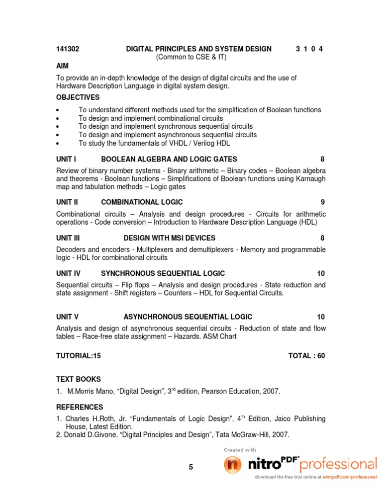 Digital Syllabus | PDF