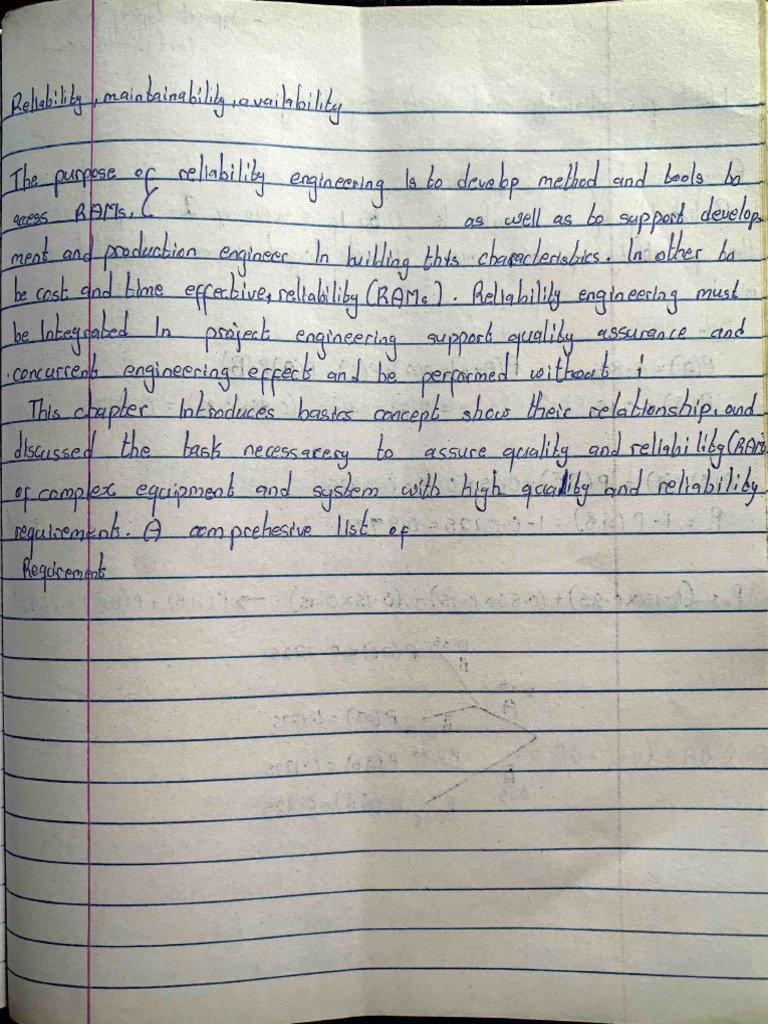 EE523 Note | PDF