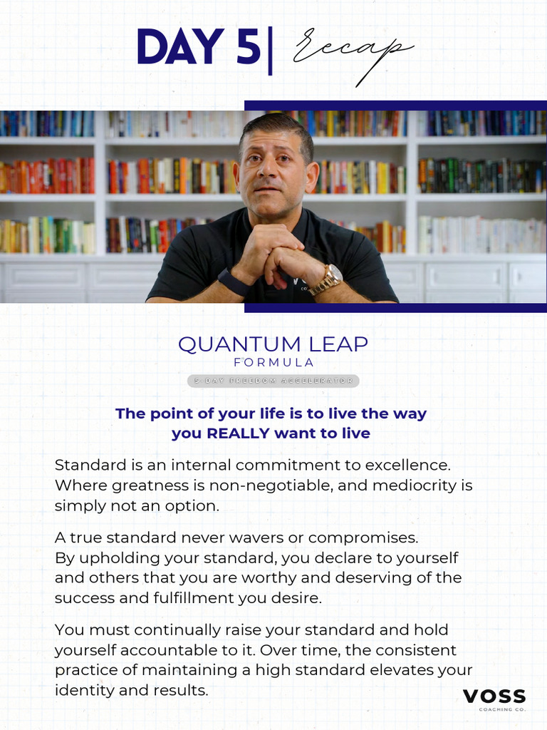QLFDay 5 Recap | PDF | Self-Improvement