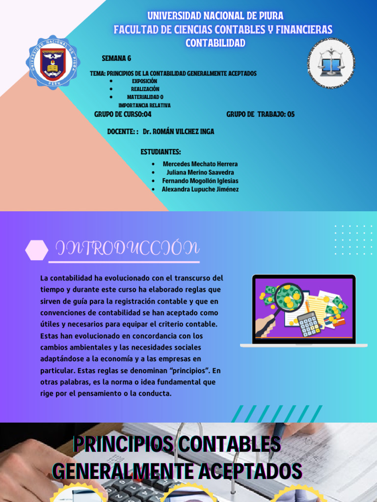 Principio de Realización en Contabilidad | PDF | Contabilidad | Estado ...