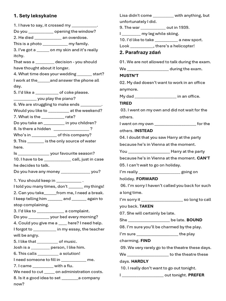 English Language Exercises and Practice | PDF | Language Arts & Discipline