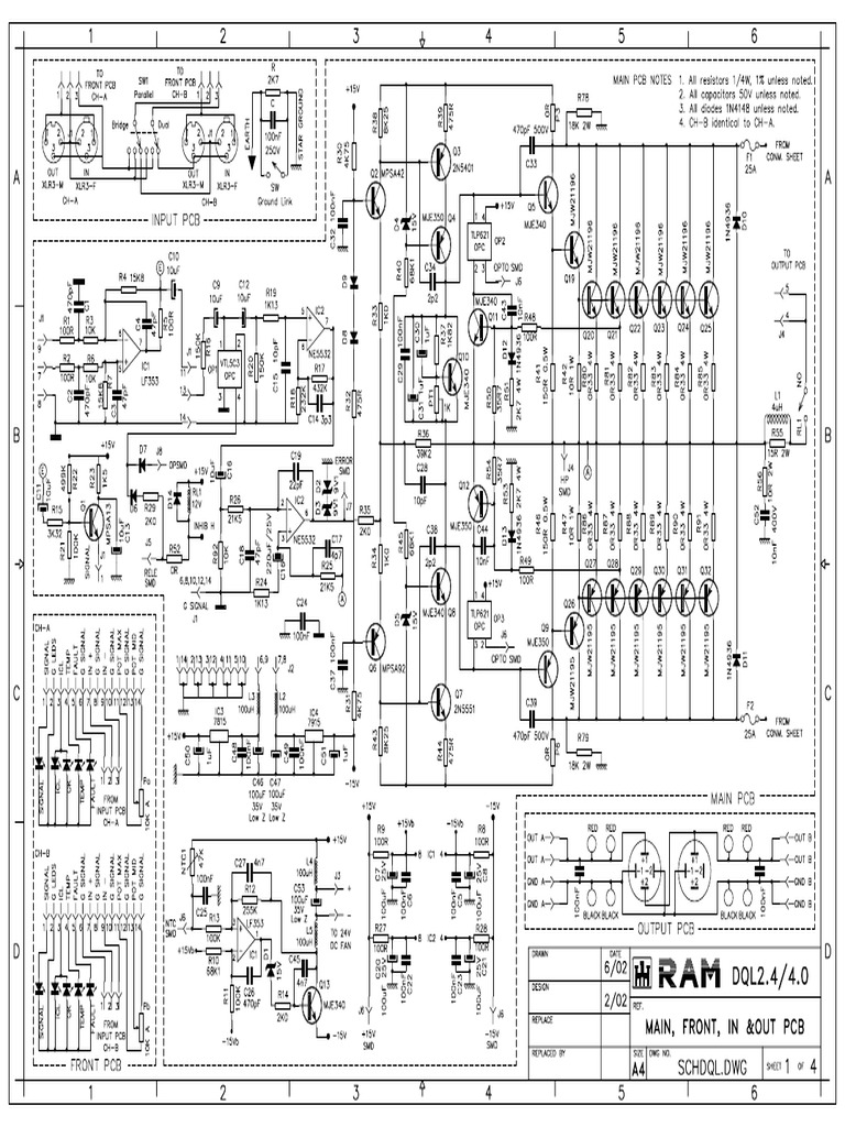 RAM DQLSeries Schematic | PDF