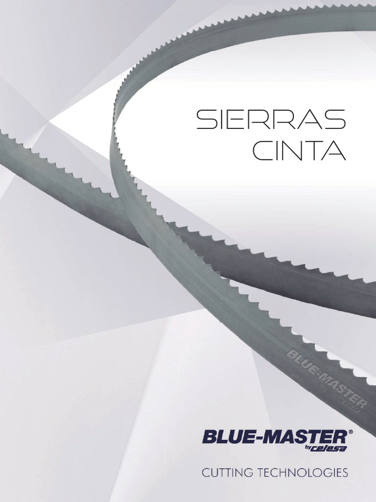 11 Sierras Cinta BM 2023 | PDF | Aleación | Ciencias fisicas