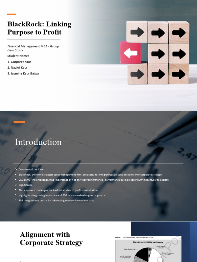 BlackRock (Group - 2) | PDF | Black Rock | Investing
