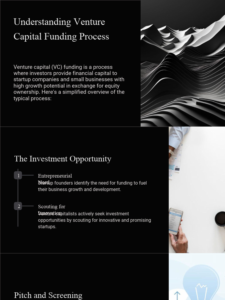 Understanding Venture Capital Funding Process | PDF | Venture Capital ...