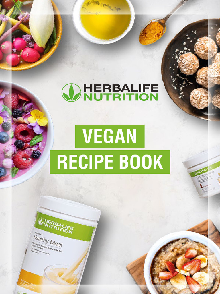 Herbalife Vegan Recipe Book | PDF | Drink | Breads