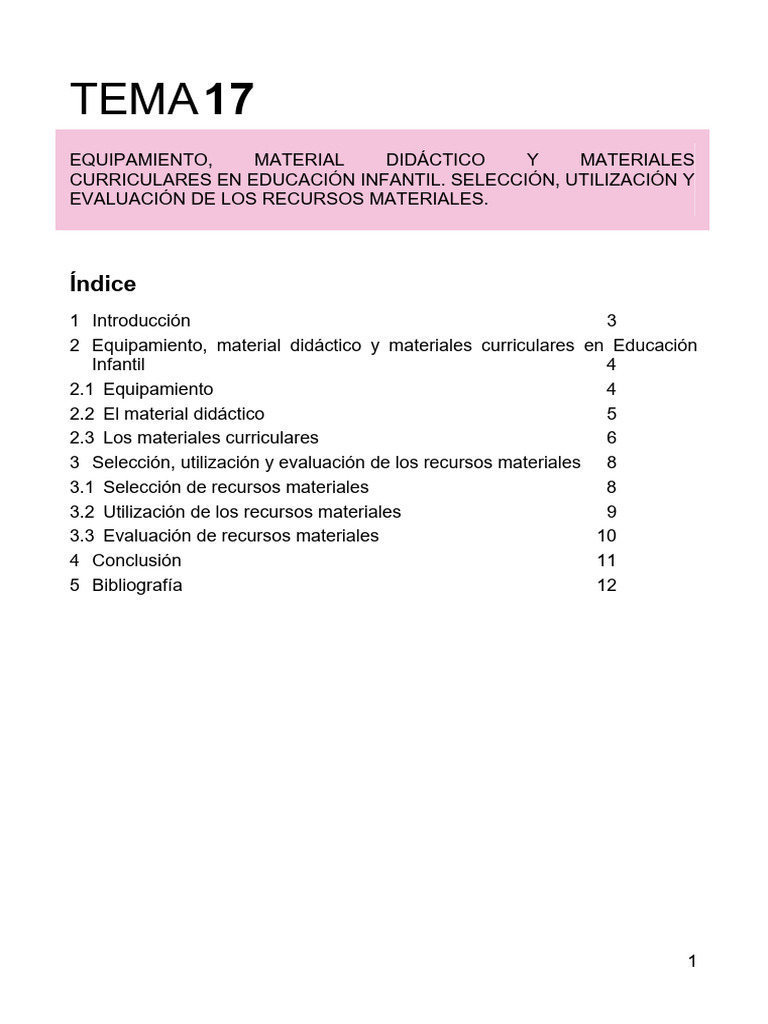 Índice | PDF | Educación de la primera infancia | Evaluación