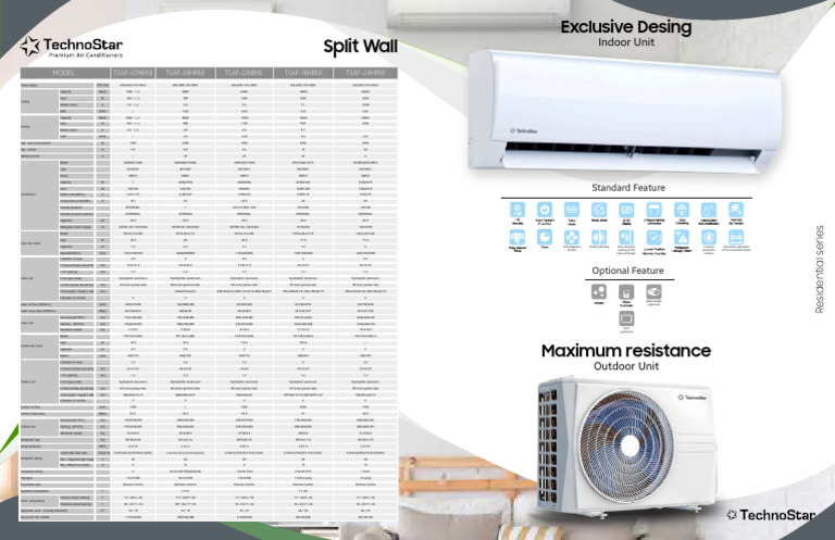 Residential HVAC Specifications | PDF | Thermostat | Manufactured Goods
