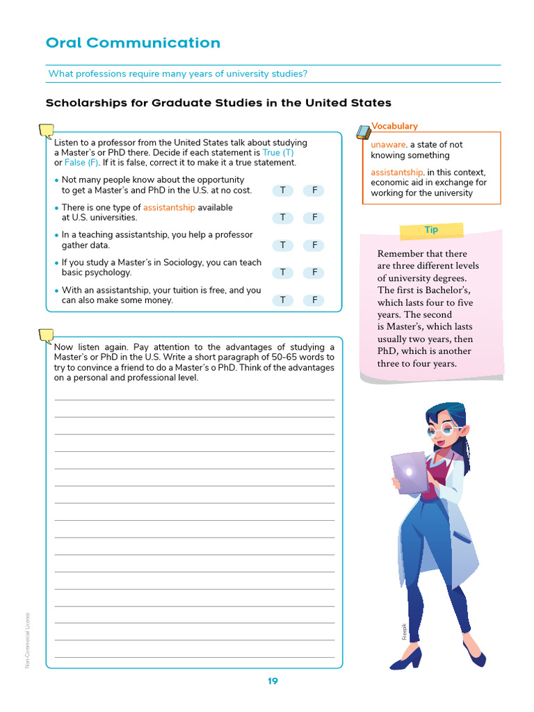 Ingles 3 Bach Modulo 2 Pag 19 | PDF | Doctor Of Philosophy | Cognition