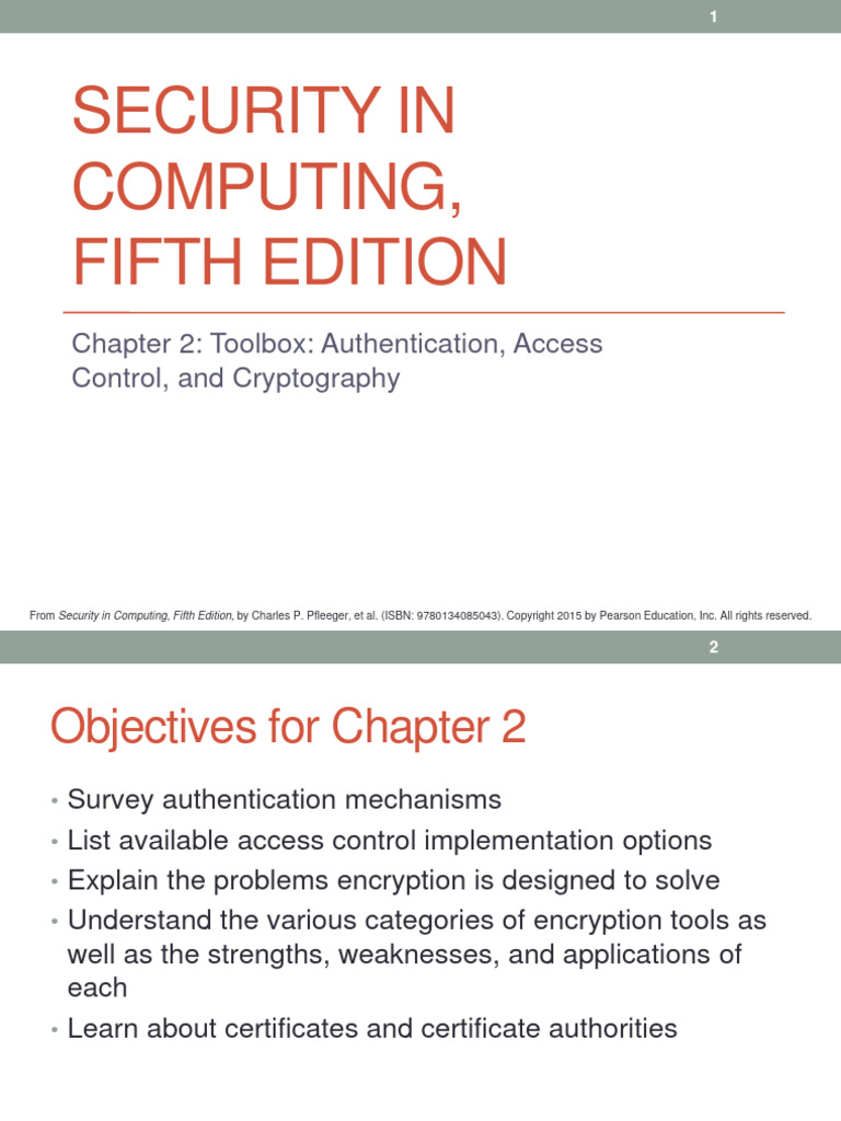 CH 02 | PDF | Password | Encryption