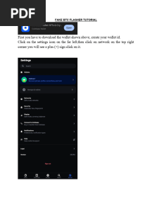 Fake BTC Flasher Tutorial