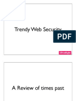 Trendy Web Security