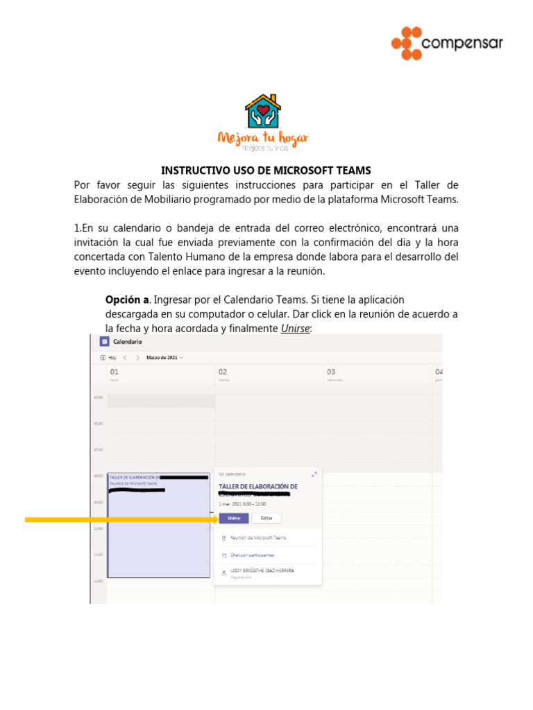 Instructivo Uso de Microsoft Teams | PDF