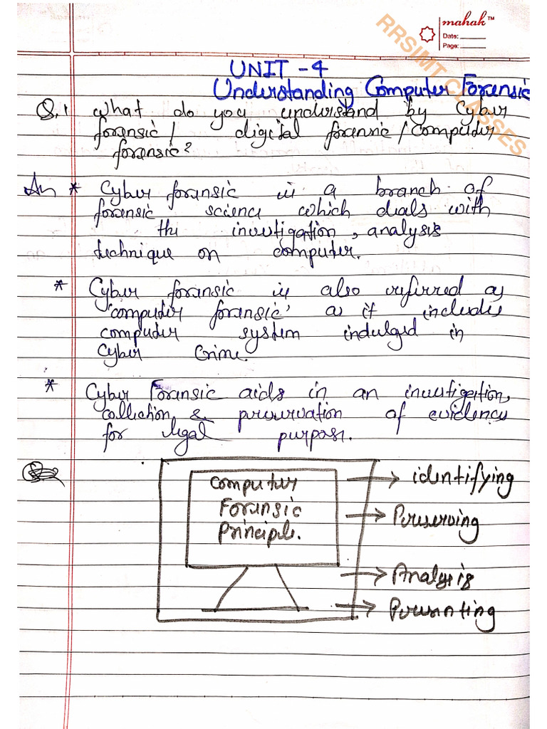 Cyber Security Unit 4 Notes | PDF | Clásicos