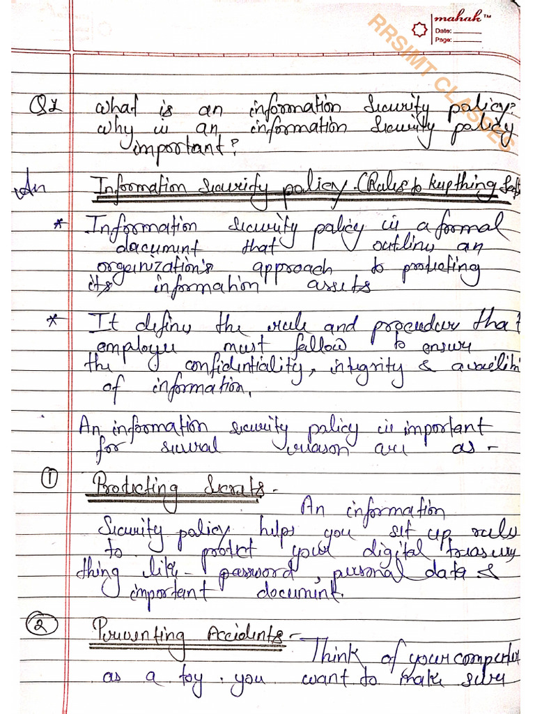 Cyber Security Unit 5 Notes | PDF