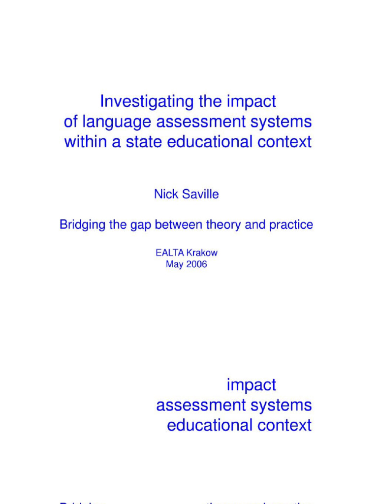 Test Design | PDF