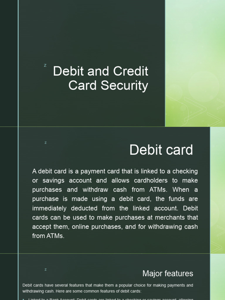 11.1Debit-Credit Card and UPI | PDF | Credit Card | Debit Card