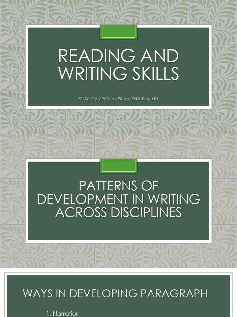 Grade 11 Reading and Writing Skills Guide | PDF | Argument