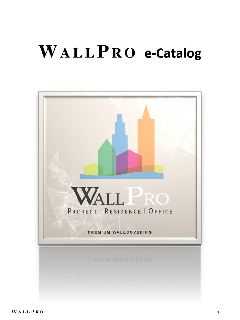 WALL PRO e-Catalog Overview | PDF