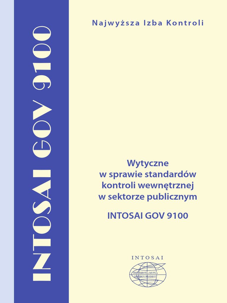 Intosai Gov 9100 | PDF