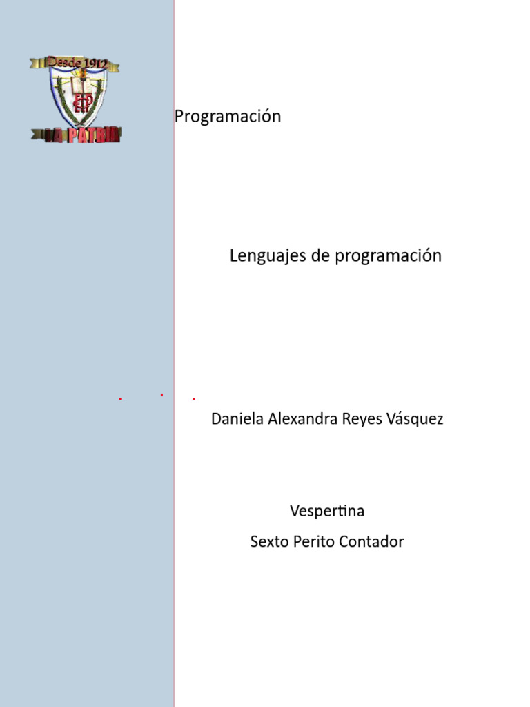 Lenguajes de Programación | PDF | Software de la aplicacion | Script Java
