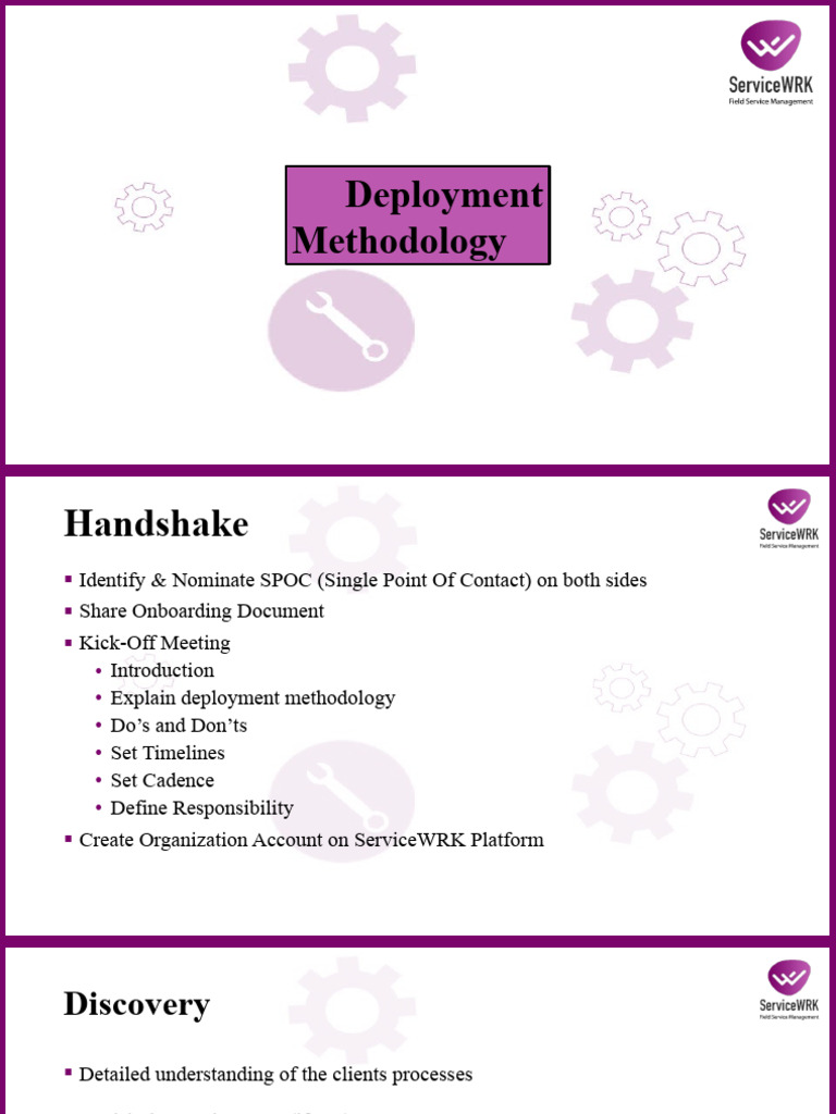 Deployment Methodology Guide | PDF