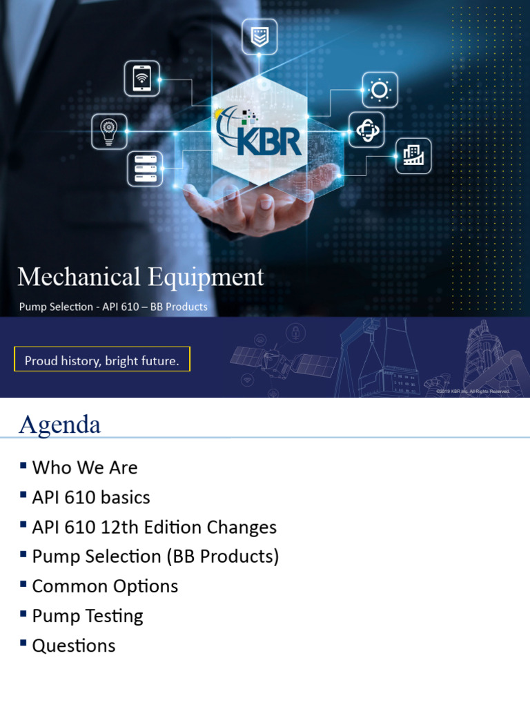 API 610 Pump Selection Overview | PDF | Pump | Bearing (Mechanical)