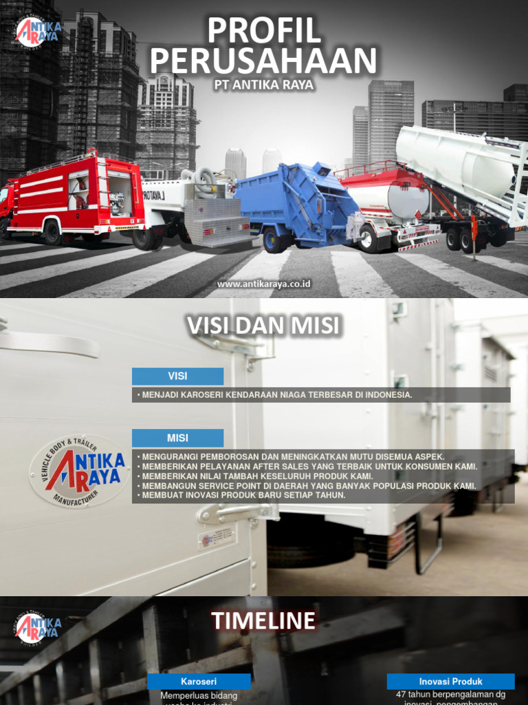 Profil Perusahaan PT Antika Raya | PDF