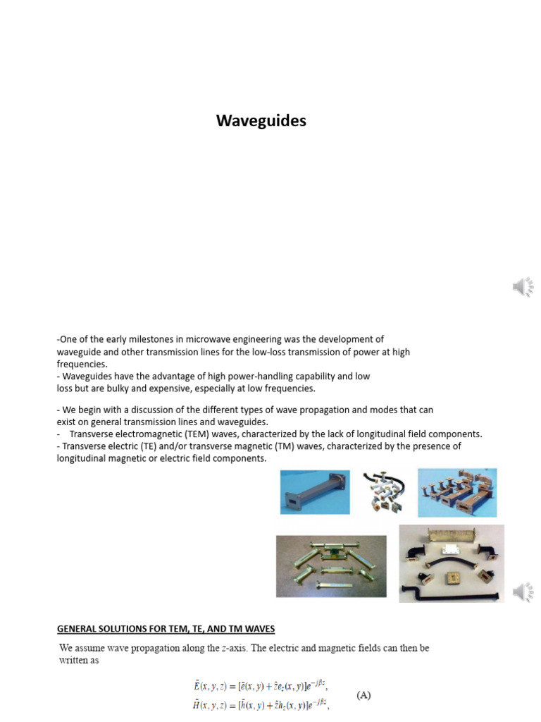 Understanding Waveguides and Modes | PDF | Waveguide | Waves