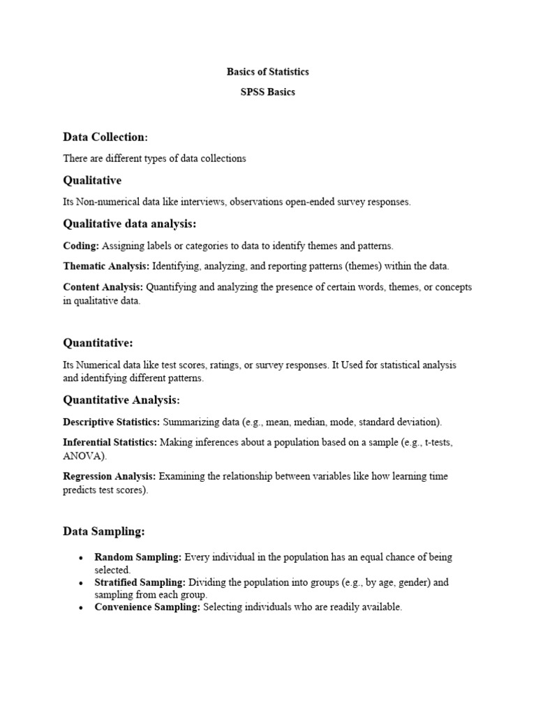 Basics of statistics pdf statistics standard deviation