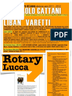 2011-2012 - ROTARY Di Lucca e La Nuova Classe Dirigente in LUCCA, Tosc-Calabria..