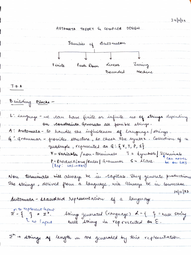 AT Notes (CIE-1) | PDF