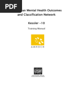 Kessler-5 Scoring Guide for Mental Health | PDF | Indigenous ...