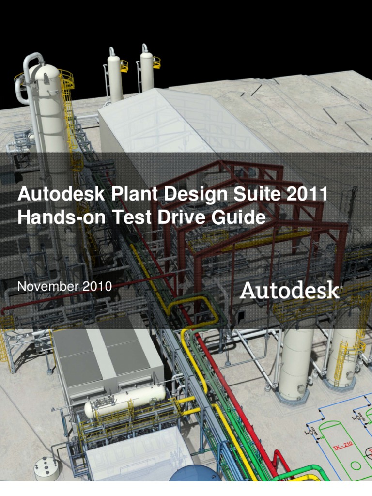 Autodesk Plant Design Suite Hands on Test Drive Guide Auto Cad Pipe