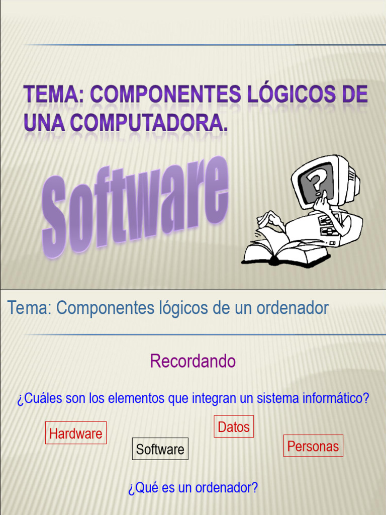 7 - Software | PDF | Lenguaje de programación | Programación