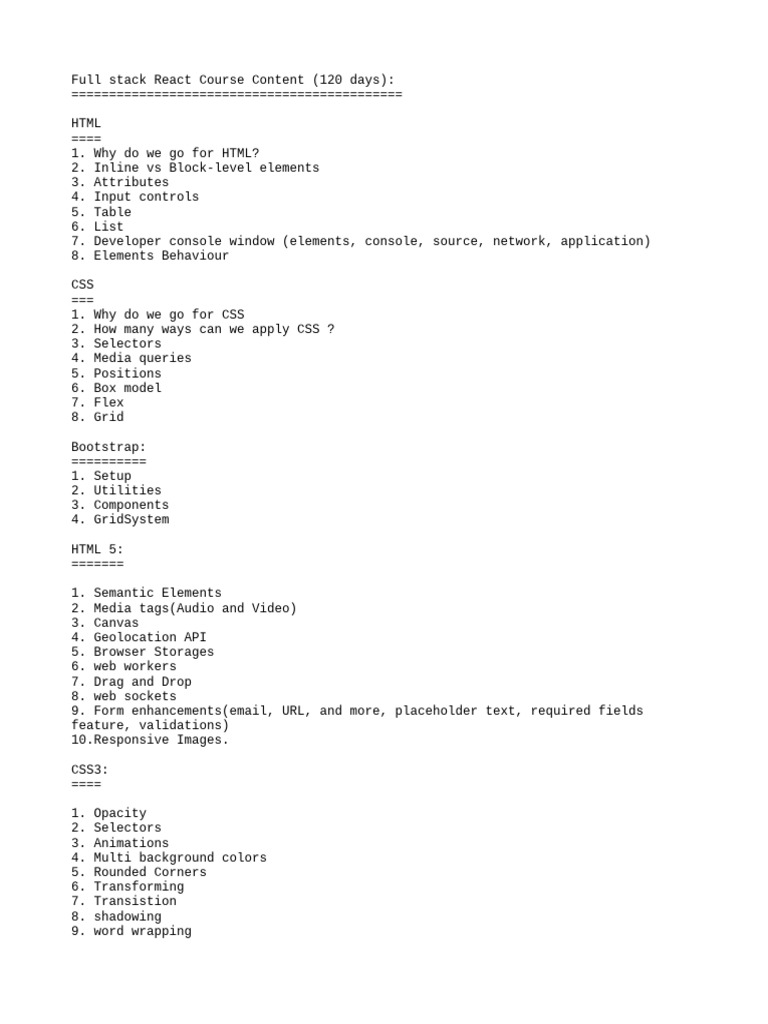 Fullstackreactcontent pdf ajax programming html