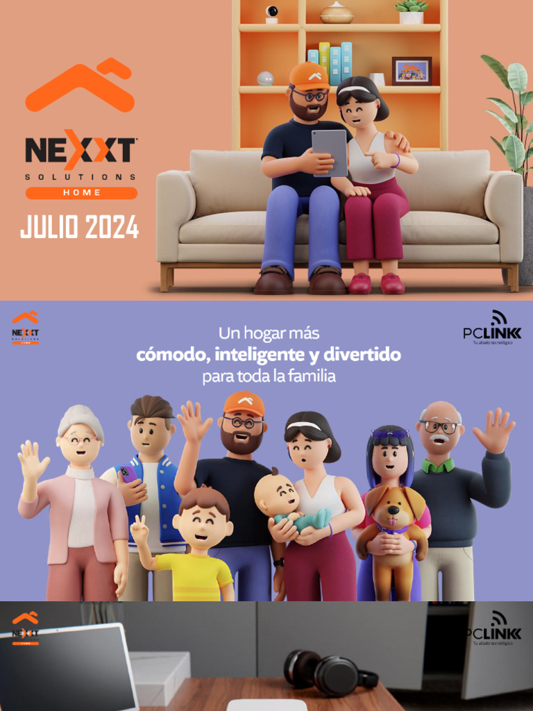 Lista Smart Home Nexxt Julio 2024 | PDF | Cambiar | Diodo emisor de luz