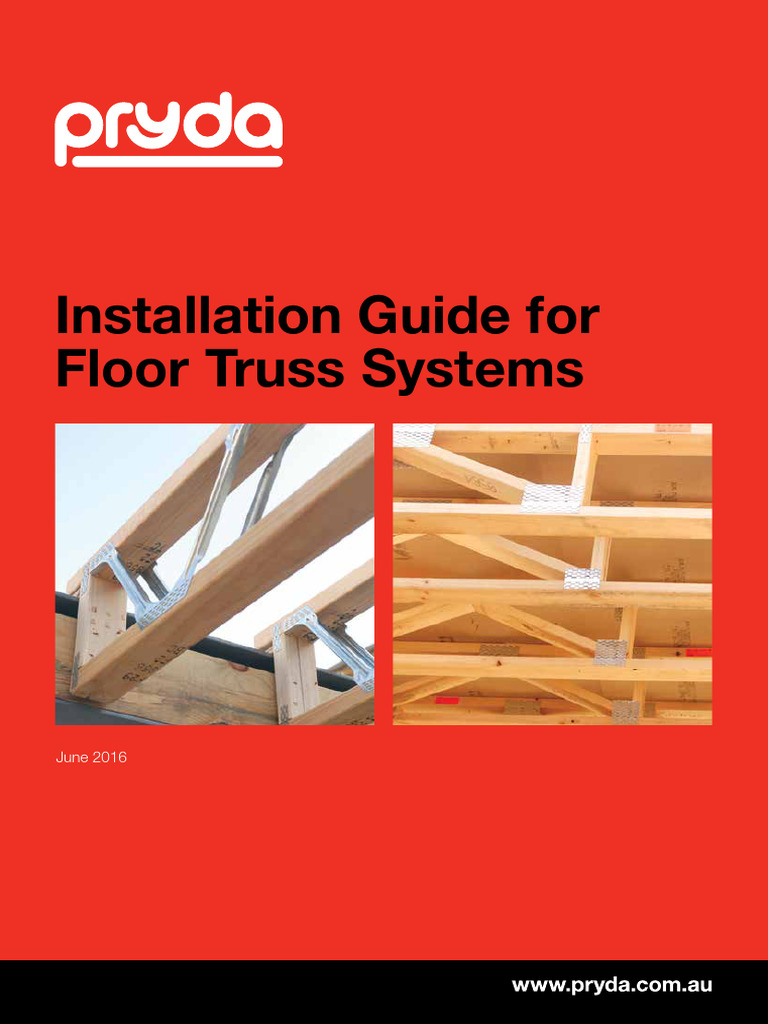 Pryda Floor Truss Installation Guide | PDF | Truss | Framing (Construction)