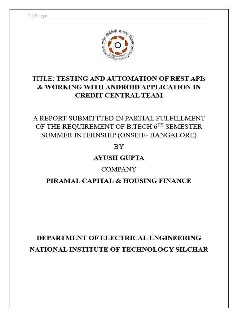 Summer intern jenjdef pdf software testing java programming