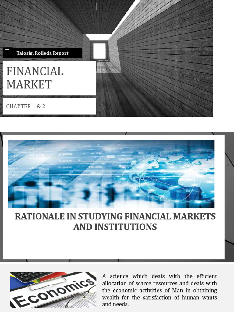 Financial Markets and Institutions Overview | PDF | Interest ...