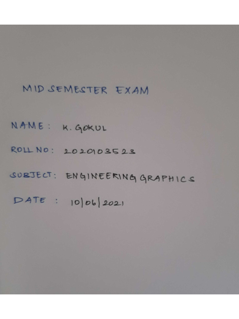 Mid Semester | PDF