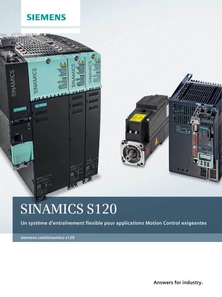 Variateurs SINAMICS S120 pour Motion Control | PDF | Internet ...