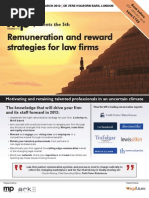 Remuneration and Reward Strategies For Law Firms