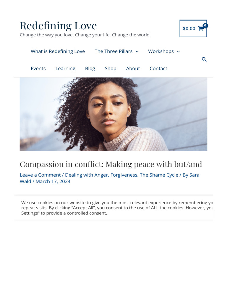Compassion in Conflict - Making Peace With But-And - Redefining Love ...