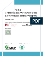 MIT E-Scrap Workshop Summary Report 2011