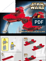 LEGO Twin-Pod Cloud Car Instruction Manual 7119